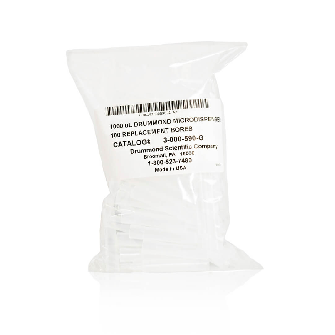 1000 µL Replacement Bores for Drummond Scientific Microdispensers