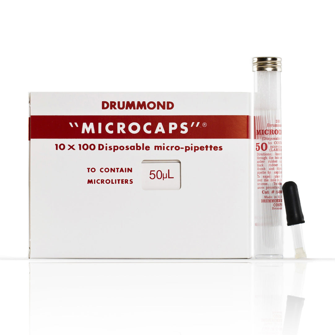 50 µL Microcaps from Drummond Scientific