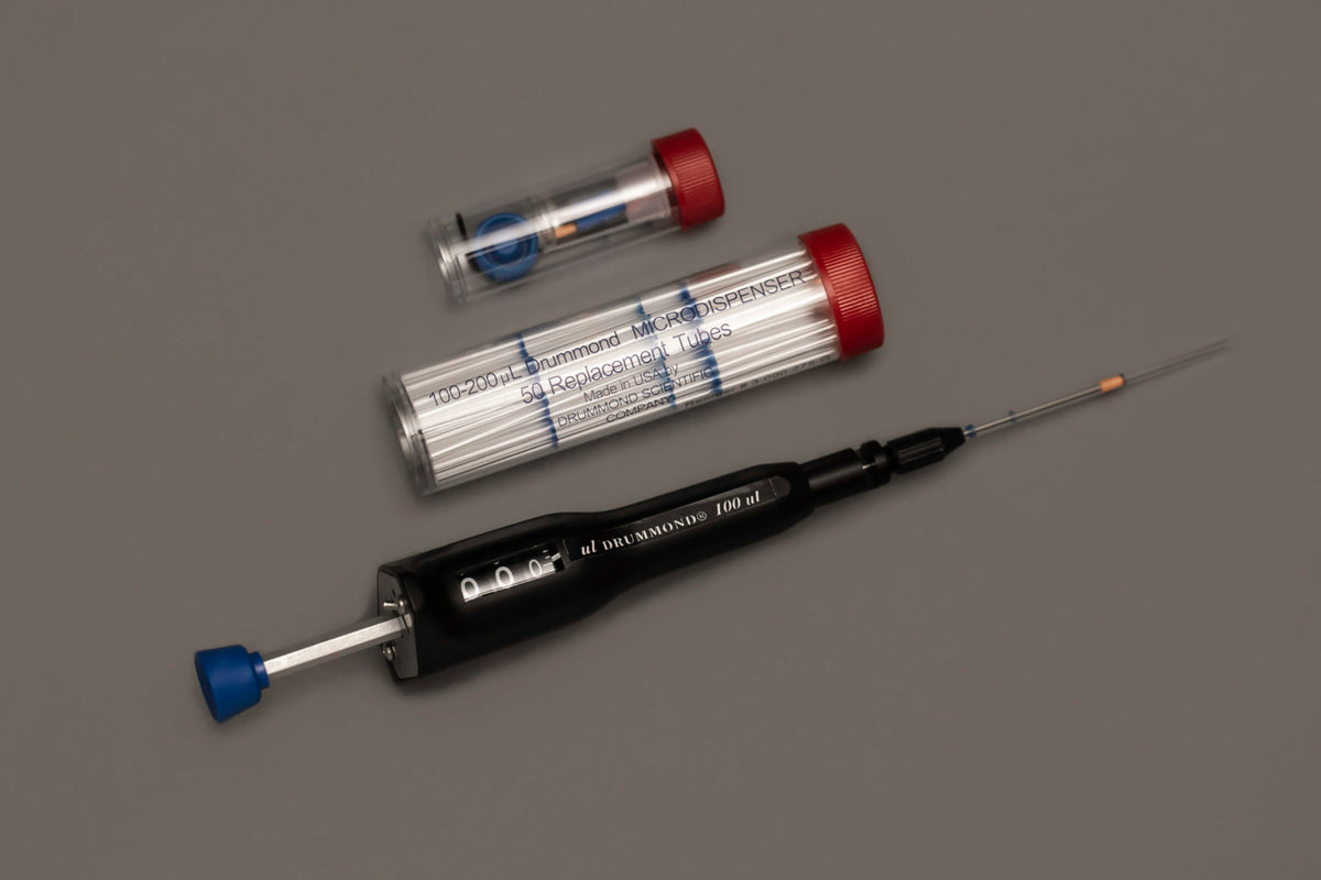 Red Microdispenser Microarray Positive Displacement Digital Microdispenser | Drummond Scientific